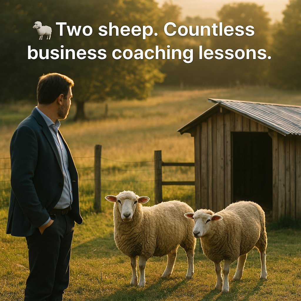 What Our Two Old Sheep Taught Me About Navigating Business Ups and Downs
