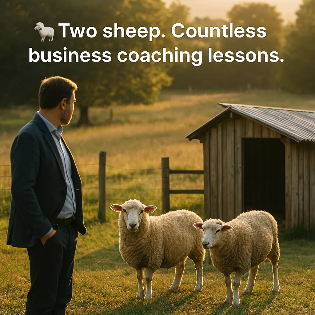 What Our Two Old Sheep Taught Me About Navigating Business Ups and Downs