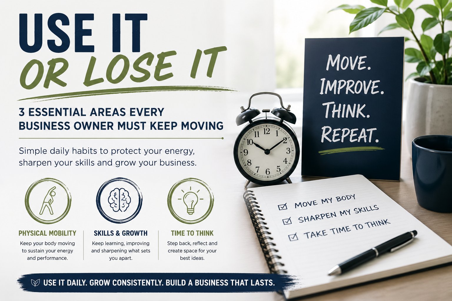 Use It or Lose It: The Key to Staying Sharp in Business